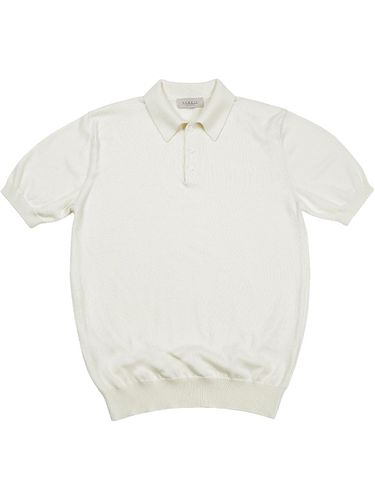 Gg Silk Cotton Half Polo Knit - SORTIE - Modalova