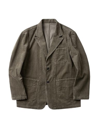 Tura Corduroy Washed Jacket (Light Khaki) - SORTIE - Modalova