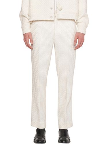 WHITE TWEED PANTS - LABELESS - Modalova