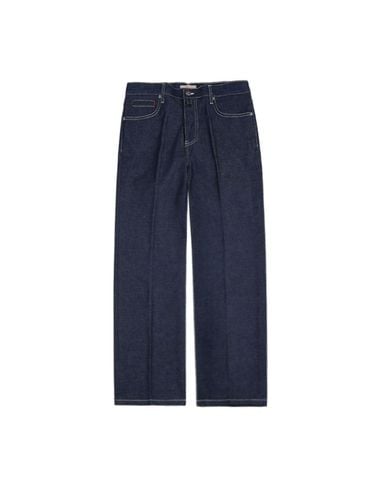 Raw Tailored Denim Jeans (Navy) - SORTIE - Modalova