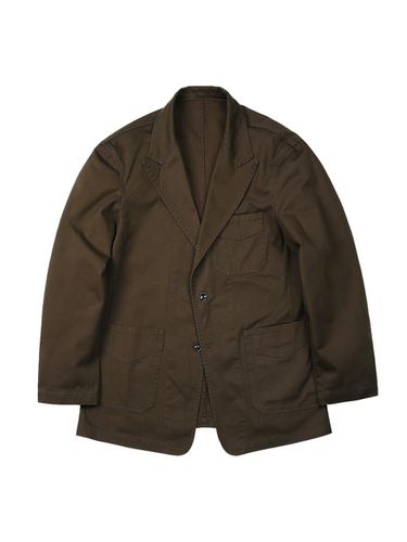 Tura Cotton Washed Jacket (Brown) - SORTIE - Modalova