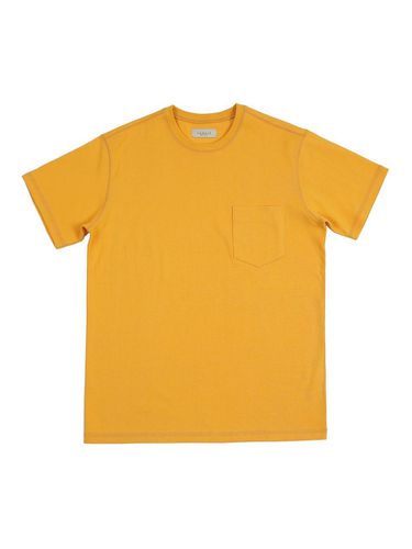 N605 Coverstitch Pocket T-Shirts (Yellow) - SORTIE - Modalova