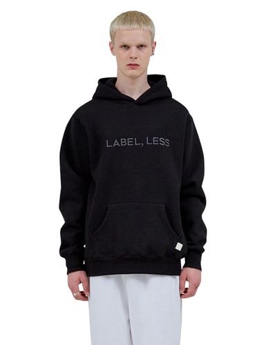 BLACK LABEL,LESS HOODIE (DARK GREY) - LABELESS - Modalova