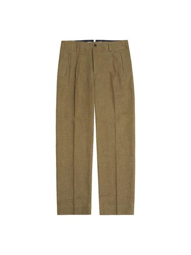 Linen Hollywood Trousers (Beige) - SORTIE - Modalova