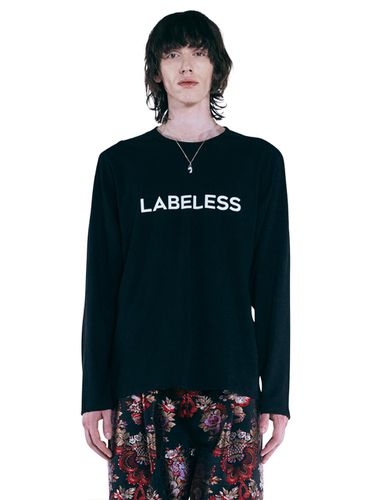 BLACK REFLECTIVE LOGO T-SHIRT - LABELESS - Modalova