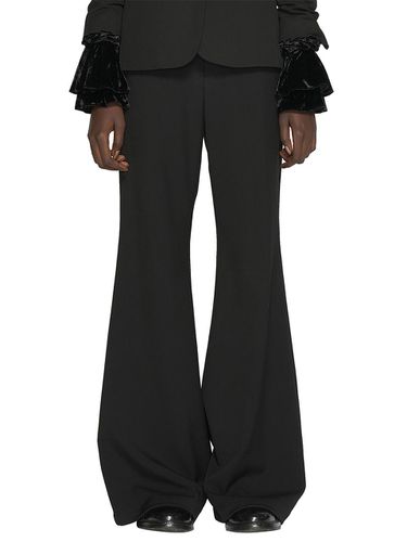 BLACK BOOTS CUT TROUSERS - LABELESS - Modalova