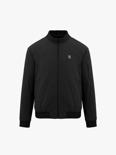 Knitwear collar Bomber jumper (black) - FAIRLIAR GOLF - Modalova