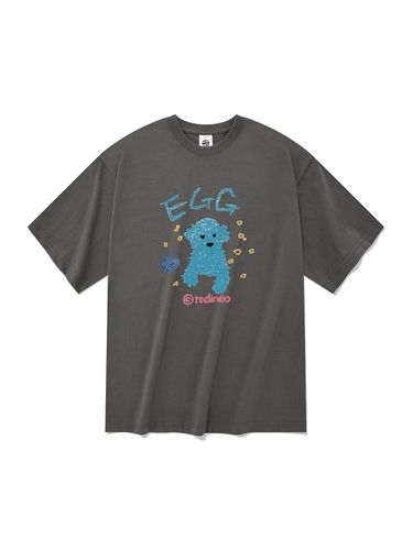 Egg Short Sleeve T-Shirt Gray - RADINEO - Modalova