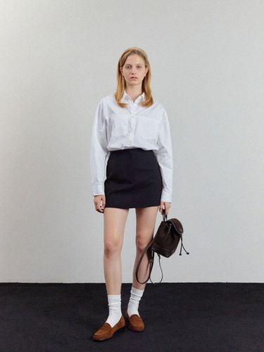 Pocket Mini Skirt_Black - Tillber - Modalova