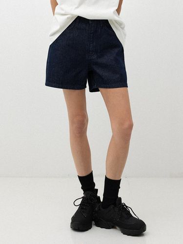 Leau denim shorts_dark navy - L’EAU - Modalova