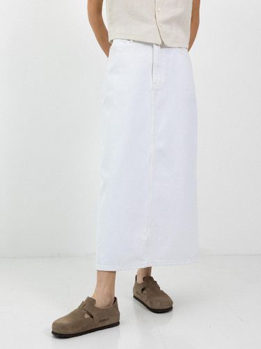 Leau denim skirt_white - L’EAU - Modalova