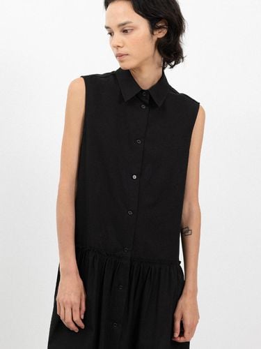 Bri linen dress_black - L’EAU - Modalova