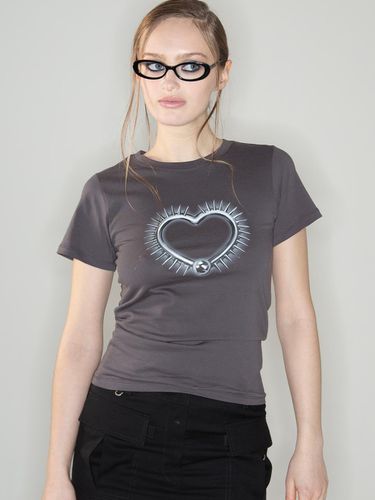 SPIKE HEART T SHIRTS (BLACK) - 2000 Archives - Modalova