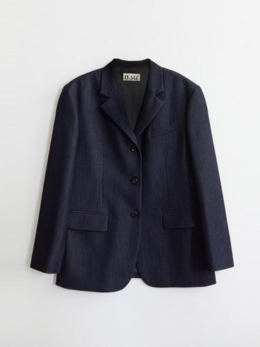 Pair Boxed Blazer (Denim) - PLATZCLASSIC - Modalova