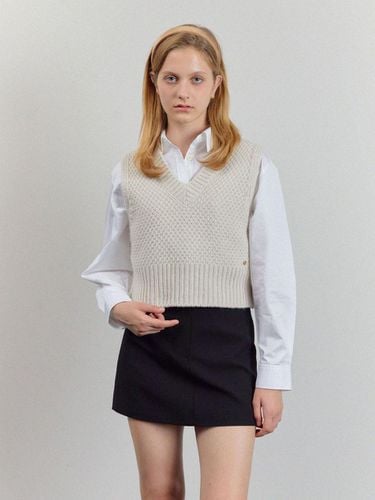 Anne Knit Vest_Gray - Tillber - Modalova