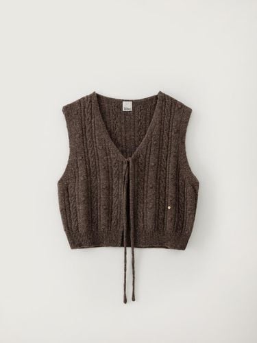 Kelly Knit Vest_Brown - Tillber - Modalova