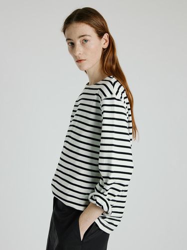 Dean stripe tee_white/black - L’EAU - Modalova