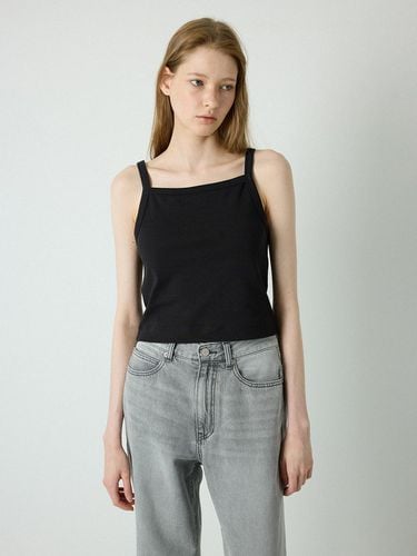 Kate cotton tank top_black - L’EAU - Modalova