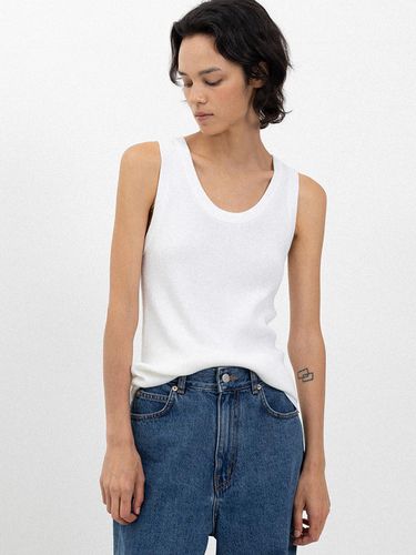 Leau classic rib tank_off white - L’EAU - Modalova