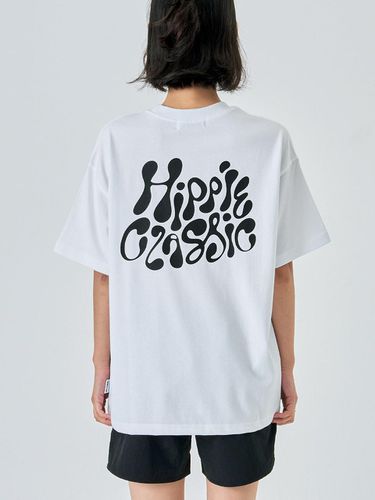 Hippie classic Tee White - KIJIKO - Modalova