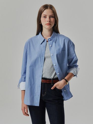 Oversized-Fit Sleeve Shirt - MIND BRIDGE women - Modalova