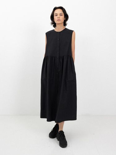 Ray 2-way linen dress_black - L’EAU - Modalova