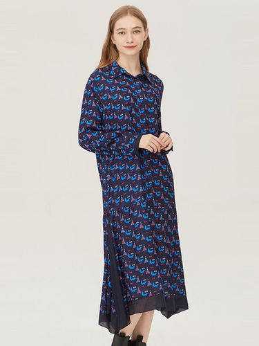 Chaplin Long dress_BAOP52361NY - Benetton - Modalova