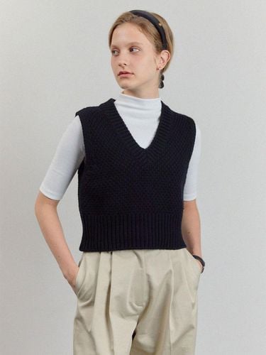 Anne Knit Vest_Black - Tillber - Modalova