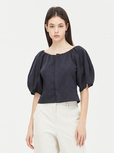 Online Exclusive] Balloon Sleeve Blouse_SAWS82431 - Benetton - Modalova