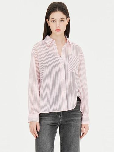 Taffy Stripe Pocket Shirt_SAWS01441PK - Benetton - Modalova