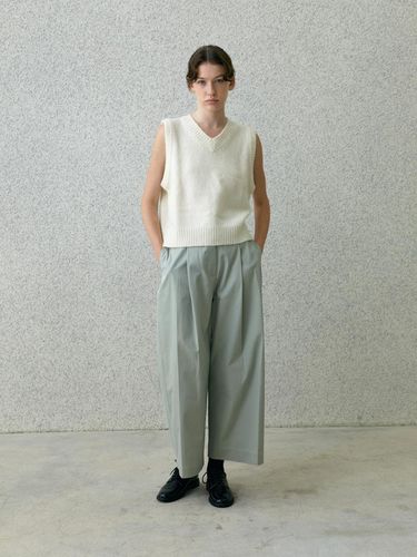 Kid mohair knit vest - tetu - Modalova