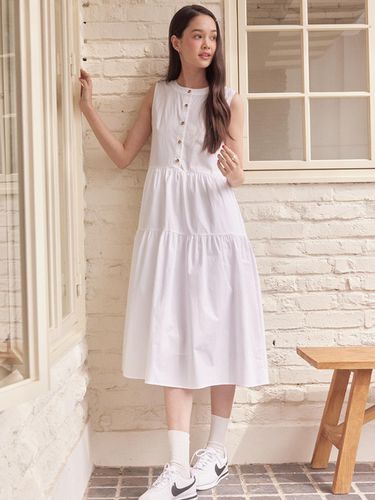 Sunny Shirring dress (3COL) Y40011 - Your name Here - Modalova