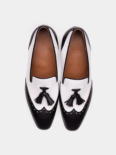 Ardor_Wingtip Tassel Loafers Black & White fg / AL - ALL CLASSIC - Modalova