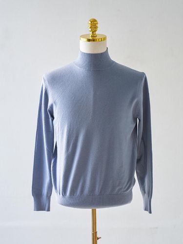 Half Turtleneck Knit Sky Blue / ALCKT001 - ALL CLASSIC - Modalova