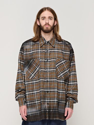 CB OVERSIZE CHECK SHIRT (BROWN) - CARGOBROS - Modalova