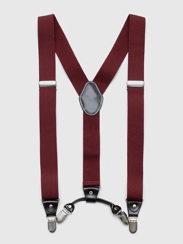 SP001 Single Suspender BURGUNDY - ALL CLASSIC - Modalova