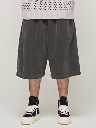 CB PIGMENT MULTI POCKET SHORTS (CHARCOAL) - CARGOBROS - Modalova