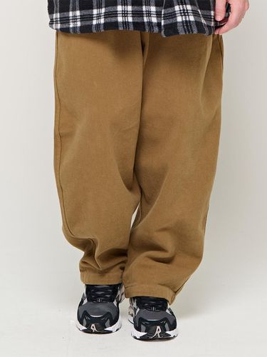 CB BASIC NAPPING WIDE BANDING PANTS (BEIGE) - CARGOBROS - Modalova