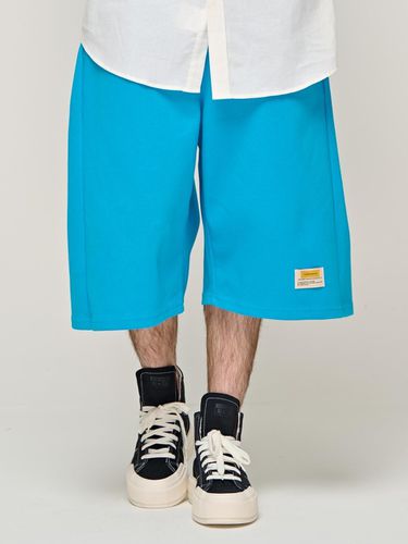 CB BERMUDA SWEAT SHORTS (BLUE) - CARGOBROS - Modalova