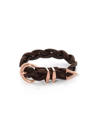 ALCBC001AC Signature Bracelet W_BROWN (Rose Gold) - ALL CLASSIC - Modalova