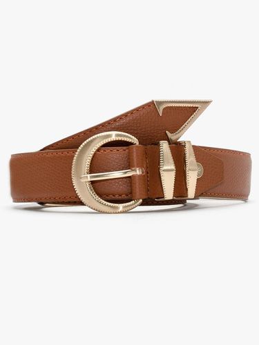 ALCBT001 AC Signature_Belt A.Brown & Gold - ALL CLASSIC - Modalova