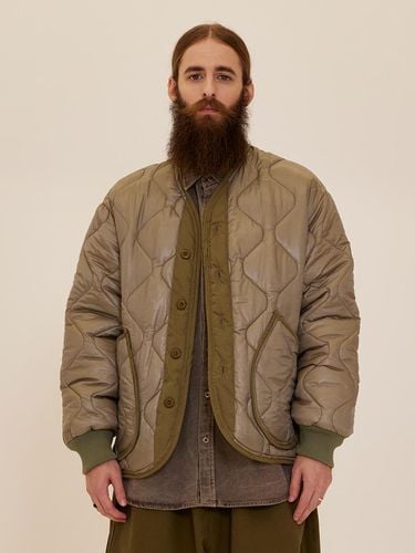 CB QUILTING OVERFIT JACKET (KHAKI) - CARGOBROS - Modalova