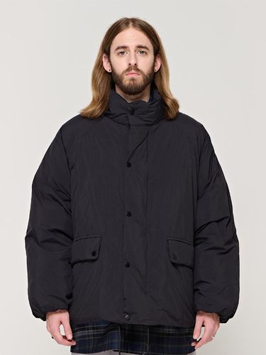 CB DOWN PUFFER SHORT PARKA (BLACK) - CARGOBROS - Modalova