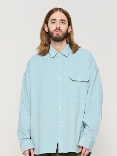 CB CORDUROY OVER SHIRT (SKYBLUE) - CARGOBROS - Modalova