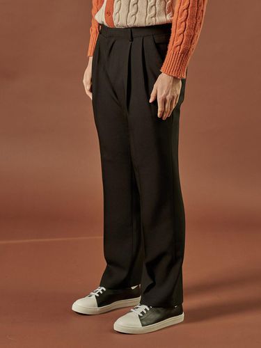 PT001 Two Tuck Semi-Wide Slacks - ALL CLASSIC - Modalova