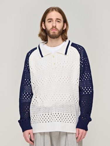 CB SCASI NET COLLAR KNIT (NAVY) - CARGOBROS - Modalova