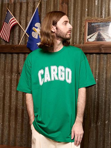 BASIC LOGO OVER SHORT SLEEVE (GREEN) - CARGOBROS - Modalova