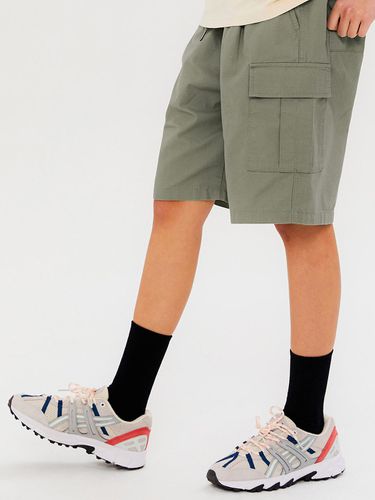 WIDE CARGO SHORT KHAKI - KULTE - Modalova