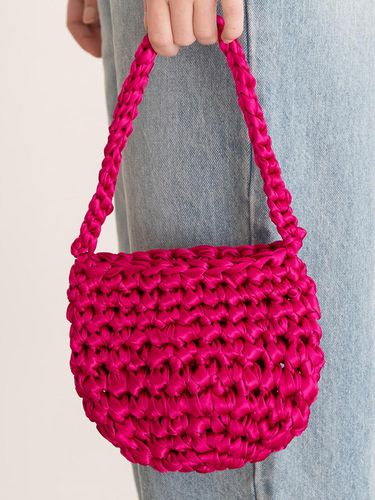 Mini knit bag_Hot Pink - JMARK New York - Modalova