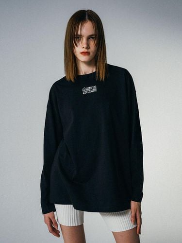 Yuthentic Logo Boxy T-Shirt Black - YUTHENTIC - Modalova